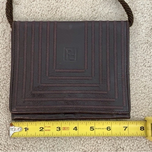 Fendi Vintage Small Leather Crossbody | Italy | COA Included - Picture 11 of 16